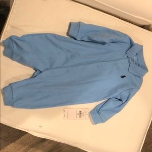 Ralph Lauren Baby one piece collared outfit 3M
